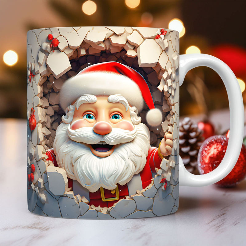 Christmas ceramic mug