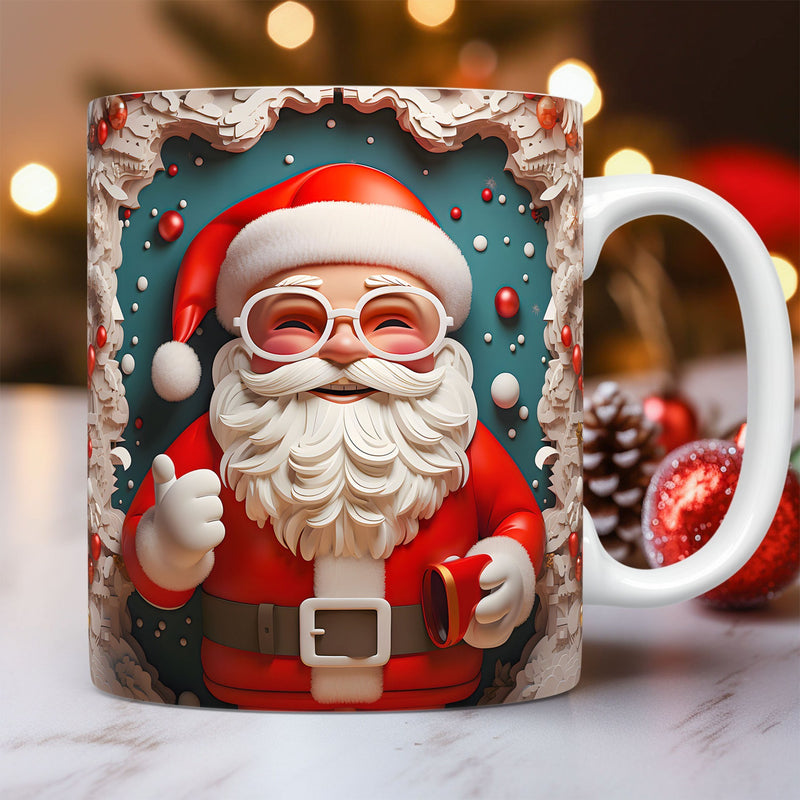 Christmas ceramic mug